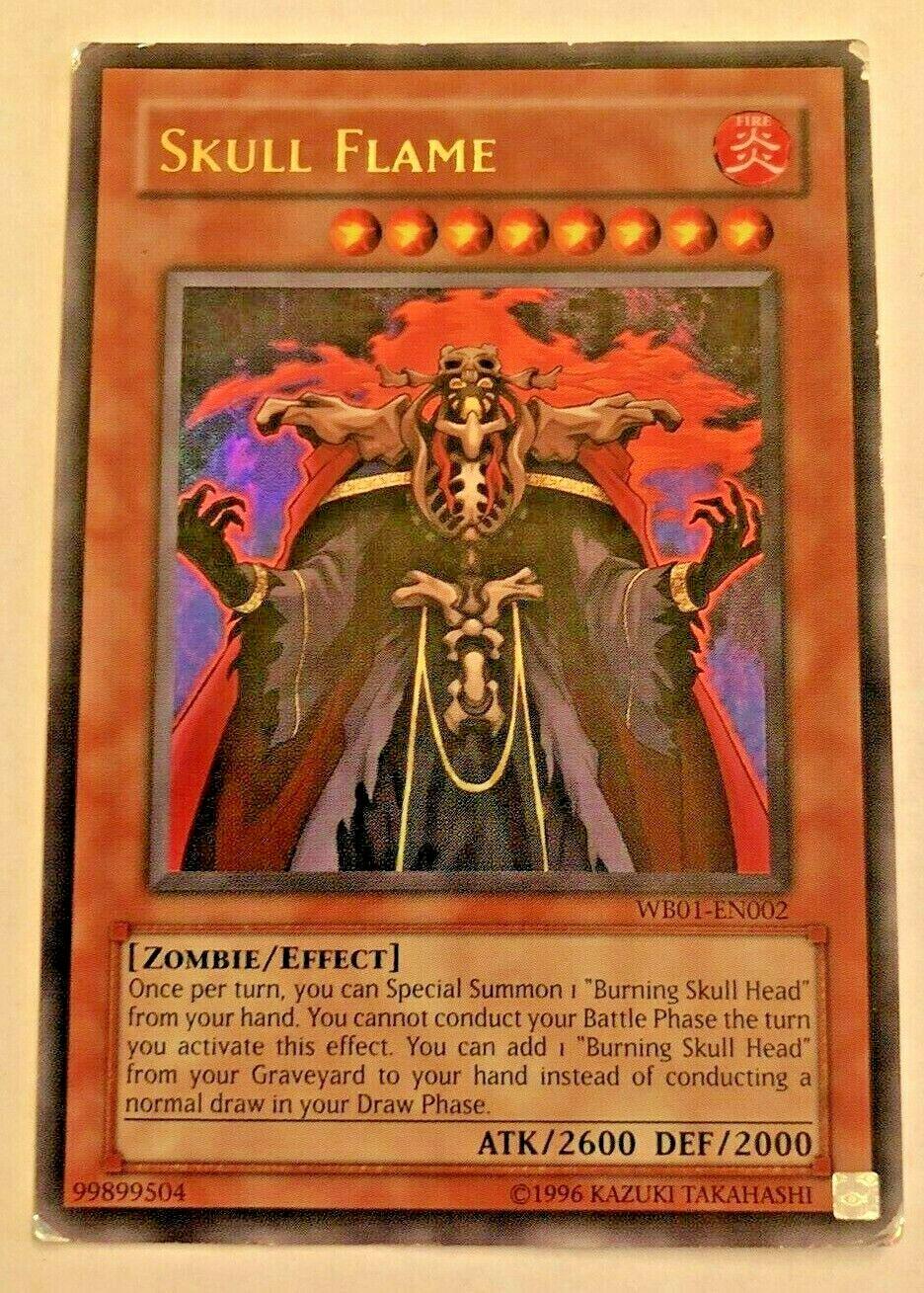 Skull Flame WB01-EN002 YuGiOh 5D's Wheelie Breakers