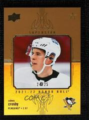 Sidney Crosby [Rainbow Gold] Hockey Cards 2021 Upper Deck Honor Roll Prices