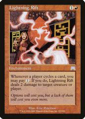 Lightning Rift [Foil] Magic Onslaught Prices