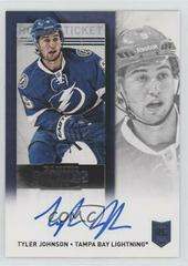 Tyler Johnson [Autograph] Hockey Cards 2013 Panini Contenders Prices