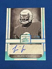 Jelani Woods [Platinum Spectrum] Football Cards 2022 Leaf Ultimate Draft Portrait Autographs Prices