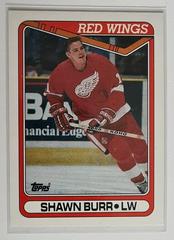 Shawn Burr Hockey Cards 1990 Topps Prices