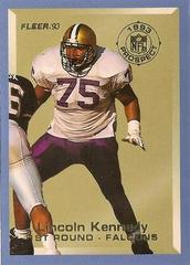Lincoln Kennedy Football Cards 1993 Fleer Prospects Prices
