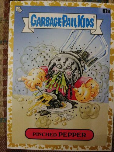 Pinched PEPPER [Gold] #67a Garbage Pail Kids Food Fight