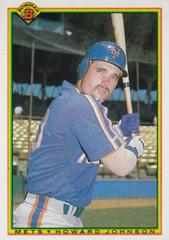 Howard Johnson #133 Baseball Cards 1990 Bowman Prices