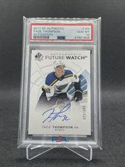 Tage Thompson [Future Watch Black Silver Ink Autograph] #169 Hockey Cards 2017 SP Authentic Prices