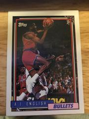 A.J. English #157 Basketball Cards 1992 Topps Prices