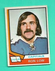 Ron Low #39 Hockey Cards 1974 O-Pee-Chee Prices