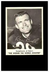 Ron Bull Football Cards 1963 Kahn's Wieners Prices