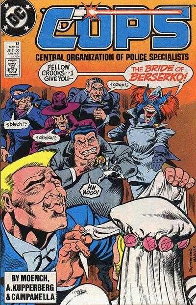 COPS #12 (1989) Comic Books COPS (DC)