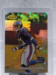 Amani Toomer [Gold] #23 Football Cards 2002 Bowman's Best Prices