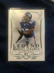 Michael Strahan [Century Numbers] #106 Football Cards 2014 Panini National Treasures Prices