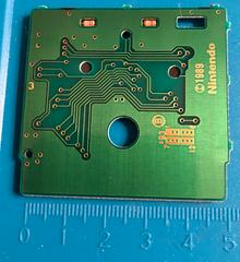 Circuit Board (Back) | Milon's Secret Castle GameBoy