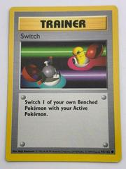 Switch [Trainer Deck A] #95 Pokemon Base Set Prices