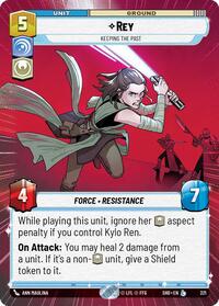 Rey - Keeping the Past [Hyperspace] #321 Star Wars Unlimited: Shadows of the Galaxy