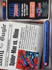 Back | Spider-Man Vs. Rhino Marvel 1996 Fleer Vision