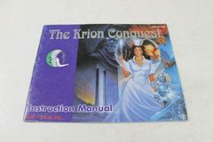 Krion Conquest - Manual | Krion Conquest NES