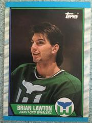 Brian Lawton #91 Hockey Cards 1989 Topps Prices