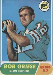 Bob Griese #196 Football Cards 1968 Topps Prices