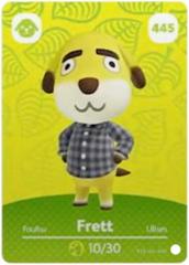 Frett #445 [Animal Crossing Series 5] Amiibo Cards Prices
