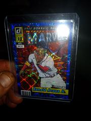Ronald Acuna Jr. [Blue] Baseball Cards 2022 Panini Donruss Marvels Prices