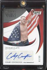 Colby Covington Ufc Cards 2021 Panini Immaculate UFC Modern Marks Autograph Prices