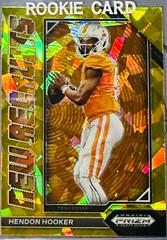 Hendon Hooker [Gold Ice] #NR-5 Football Cards 2023 Panini Prizm Draft Picks New Recruits Prices