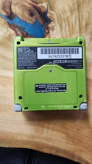 Lime and Orange Gameboy Advance SP photo