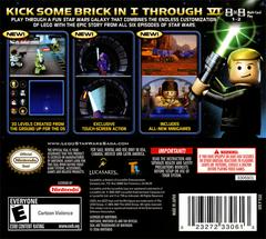Back Cover | LEGO Star Wars Complete Saga Nintendo DS