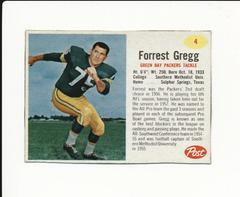 Forrest Gregg [Hand Cut] Football Cards 1962 Post Cereal Prices