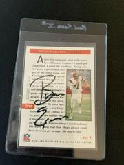 Boomer Esiason Football Cards 1992 Pro Line Profiles Autographs Prices