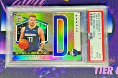 Luka Doncic [Gold] #24 Basketball Cards 2019 Panini Donruss Elite Spellbound Prices