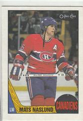 Mats Naslund #16 Hockey Cards 1987 O-Pee-Chee Prices