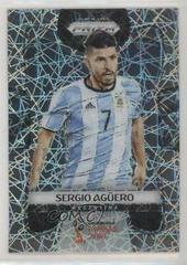 Sergio Aguero [Lazer Prizm] Soccer Cards 2018 Panini Prizm World Cup Prices
