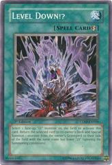 Level Down!? [1st Edition] CDIP-EN046 YuGiOh Cyberdark Impact Prices