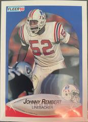 Johnny Rembert #325 Football Cards 1990 Fleer Prices