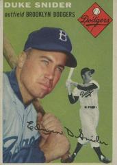 Duke Snider #32 Baseball Cards 1954 Topps Prices