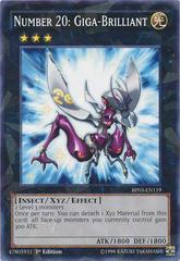 Number 20: Giga-Brilliant [1st Edition] YuGiOh Battle Pack 3: Monster League Prices