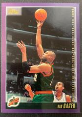 Vin Baker #112 Basketball Cards 2000 Topps Prices