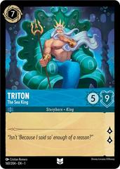Triton - The Sea King [Foil] #160 Lorcana First Chapter Prices