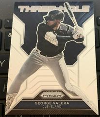 George Valera #TH19 Baseball Cards 2023 Panini Prizm Three Hole Prices