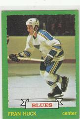 Fran Huck #63 Hockey Cards 1973 Topps Prices