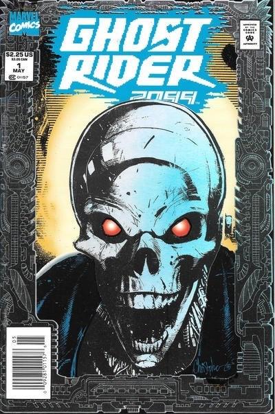 Ghost Rider 2099 [Newsstand] #1 (1994) Comic Books Ghost Rider 2099