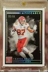 Travis Kelce [Silver] Football Cards 2019 Panini Impeccable Prices