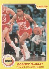 Rodney McCray Basketball Cards 1986 Star Prices
