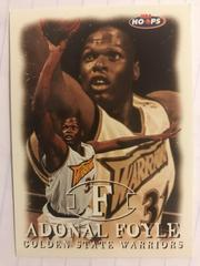 Adonal Foyle #93 Basketball Cards 1998 Hoops Prices