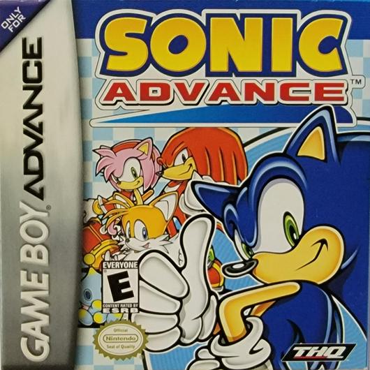 Sonic Advance Cover Art