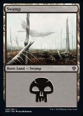 Swamp #268 Magic Dominaria United