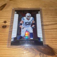Quenton Nelson [White Prizm] #2 Football Cards 2018 Panini Select Prices
