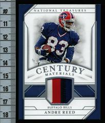 Andre Reed [Holo Silver] Football Cards 2018 National Treasures Century Materials Prices
